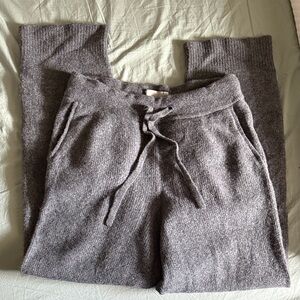 Everlane Charcoal Knit Pants